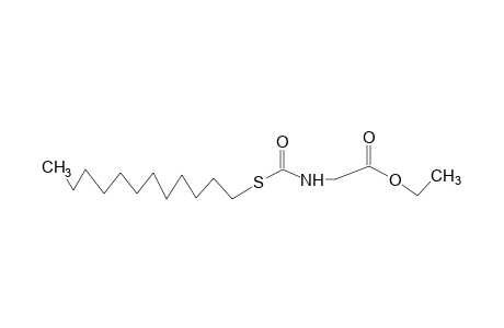 N-(thiocarboxy)glycine, N-(S-dodecyl) ethyl ester