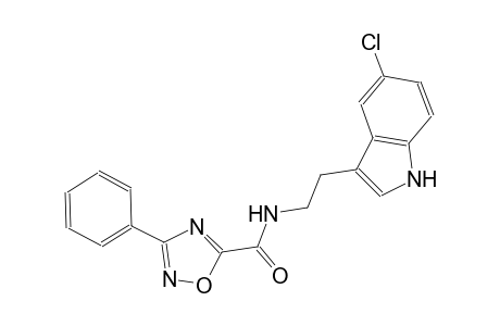 1,2,4-oxadiazole-5-carboxamide, N-[2-(5-chloro-1H-indol-3-yl)ethyl]-3-phenyl-