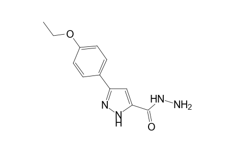 2H-Pyrazole-3-carboxylic acid, 5-(4-ethoxyphenyl)-, hydrazide