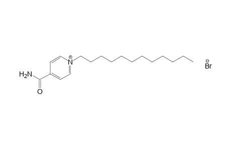 4-carbamoyl-1-dodecylpyridinium bromide