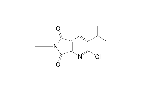 5H-Pyrrolo[3,4-b]pyridine-5,7(6H)-dione, 2-chloro-6-(1,1-dimethylethyl)-3-(1-methylethyl)-