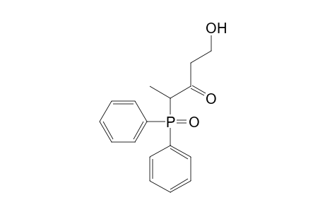 2-Diphenylphosphinoyl-5-hydroxypentan-3-one