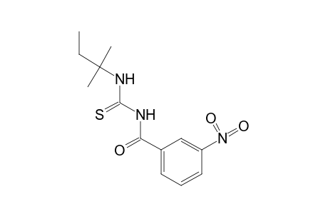1-(m-nitrobenzoyl)-3-tert-pentyl-2-thiourea