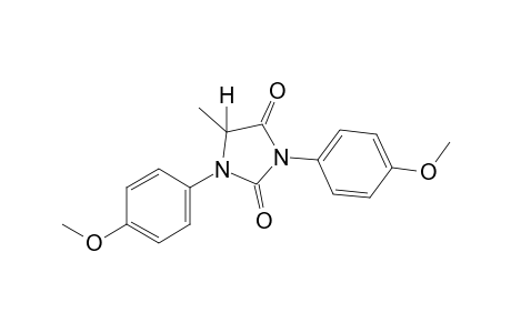 1,3-bis(p-methoxyphenyl)-5-methylhydantoin