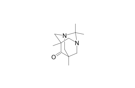 1,3-diazatricyclo[3.3.1.1~3,7~]decan-6-one, 2,2,5,7-tetramethyl-
