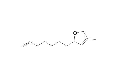 2-Hept-6-enyl-4-methyl-2,5-dihydrofuran