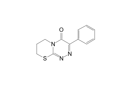 7,8-dihydro-3-phenyl-4H,6H-[1,3]thiazino[2,3-c]-as-triazin-4-one