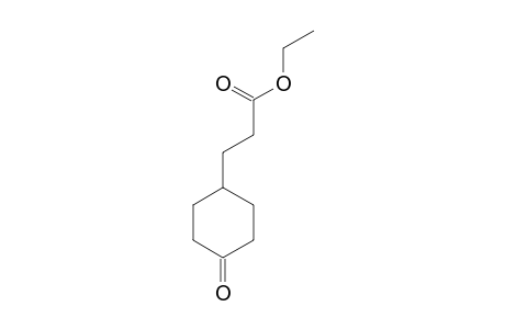 4-oxocyclohexanepropionic acid, ethyl ester