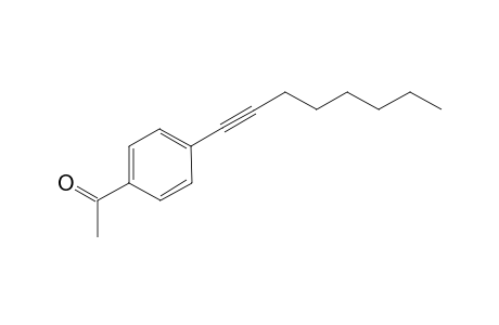 1-(4-(Oct-1-yn-1-yl)phenyl)ethan-1-one