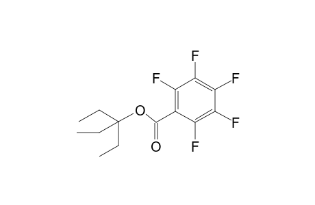 3-Ethylpentan-3-yl 2,3,4,5,6-pentafluorobenzoate