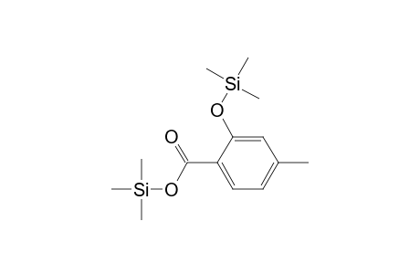 Benzoic acid, 4-methyl-2-trimethylsilyloxy-, trimethylsilyl ester