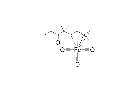 (5E)-Tricarbonyl [5-8-.eta(4).]-2,4,4,7-tetramethyl-5,8-octadien-3-one] iron (0)