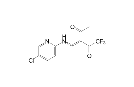 3-{[(5-chloro-2-pyridyl)amino]methylene}-1,1,1-trifluoro-2,4-pentanedione