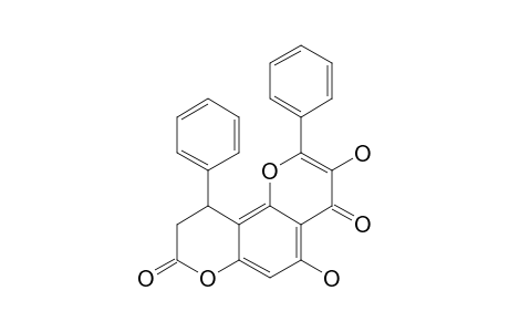 8-(2-CARBOXX-1-PHENYLETHYL)-3,5,7-TRIHYDROXYFLAVONE-DELTA-LACTONE