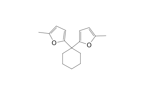 2-Methyl-5-[1-(5-methyl-2-furyl)cyclohexyl]furan