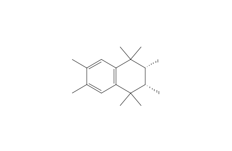 Naphthalene, 1,2,3,4-tetrahydro-1,1,2,3,4,4,6,7-octamethyl-, cis-