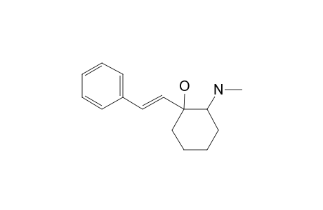 2-(Methylamino)-1-[2-phenylethenyl]cyclohexan-1-ol