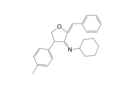 (Z)-2-((E)-Benzylidene)-N-cyclohexyl-4-(p-tolyl)dihydrofuran-3(2H)-imine