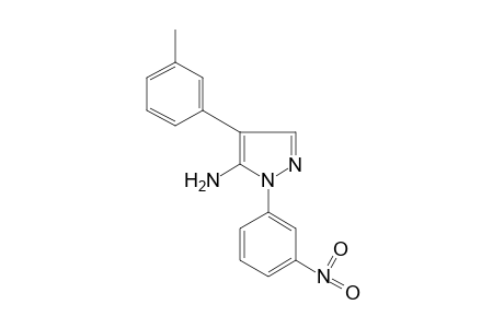 5-AMINO-1-(m-NITROPHENYL)-4-m-TOLYLPYRAZOLE