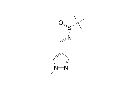 (R)-2-Methyl-N-[(1-methyl-1H-pyrazol-4-yl)methylidene]-2-propanesulfinamide