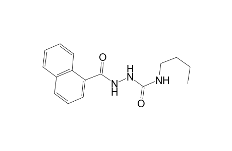 N-butyl-2-(1-naphthoyl)hydrazinecarboxamide