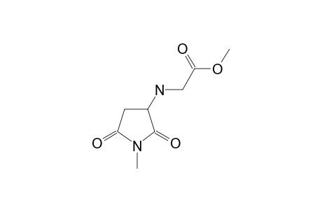 Glycine, N-(1-methyl-2,5-dioxo-3-pyrrolidinyl)-, methyl ester