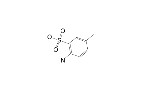 2-Amino-5-methyl-benzenesulfonic acid