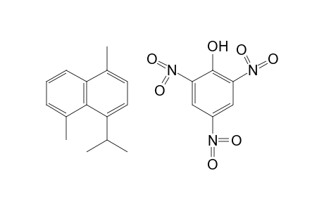 1,5-dimethyl-4-isopropylnaphthalene, picrate