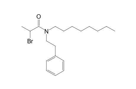 Propanamide, 2-bromo-N-(2-phenylethyl)-N-octyl-