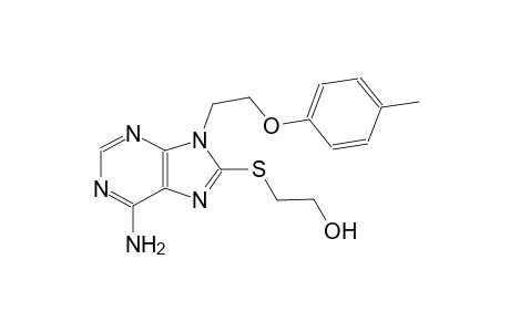 2-[6-Amino-9-(2-p-tolyloxy-ethyl)-9H-purin-8-ylsulfanyl]-ethanol