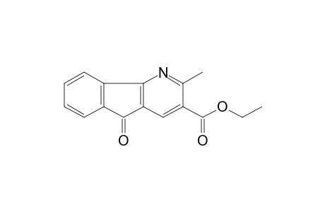 5-keto-2-methyl-indeno[2,1-e]pyridine-3-carboxylic acid ethyl ester