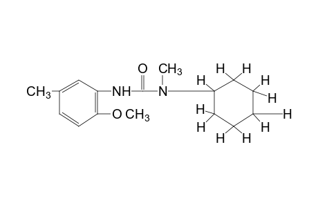 1-cyclohexyl-3-(6-methoxy-m-tolyl)-1-methylurea