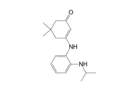 3-(2-Isopropylaminoanilino)-5,5-dimethyl-2-cyclohexen-e-one