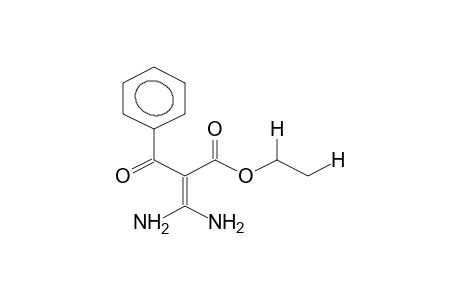 3,3-DIAMINO-2-BENZOYLACRYLIC ACID, ETHYL ESTER