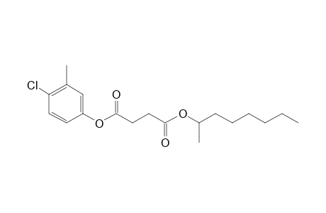 Succinic acid, 4-chloro-3-methylphenyl 2-octyl ester