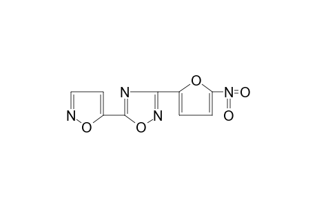 5-(5-isoxazolyl)-3-(5-nitro-2-furyl)-1,2,4-oxadiazole