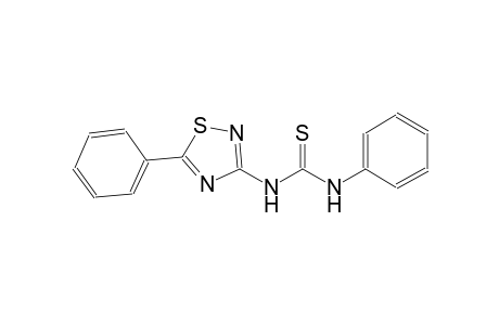 N-phenyl-N'-(5-phenyl-1,2,4-thiadiazol-3-yl)thiourea