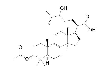 (2R)-2-[(3R,5R,10S,13R,14R,17R)-3-acetoxy-4,4,10,13,14-pentamethyl-2,3,5,6,7,11,12,15,16,17-decahydro-1H-cyclopenta[a]phenanthren-17-yl]-5-hydroxy-6-methyl-hept-6-enoic acid