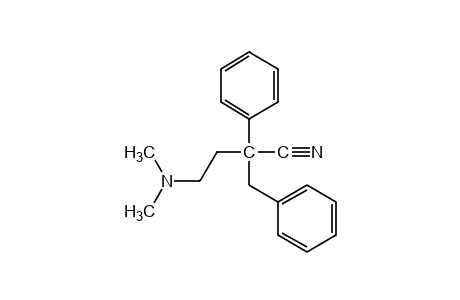 2-Benzyl-4-(dimethylamino)-2-phenylbutyronitrile