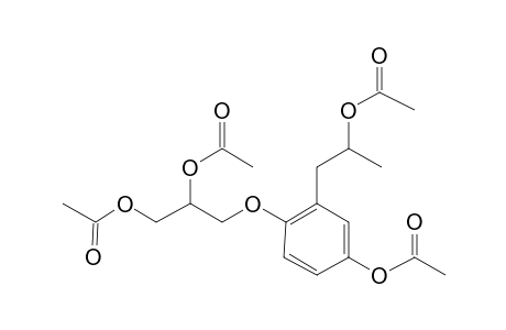 1,2-Diacetoxy-3-[4-acetoxy-2-(2-acetoxy)propyl]phenoxypropane