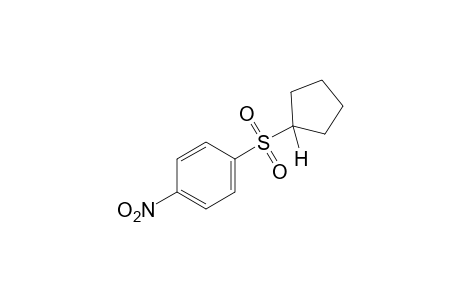 cyclopentyl p-nitrophenyl sulfone