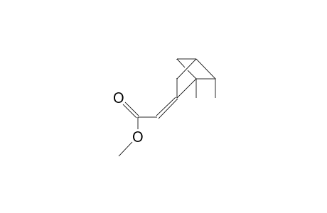 (E)-2-(Methoxycarbonyl-methylene)-1,endo-5-dimethyl-bicyclo(2.1.1)hexane