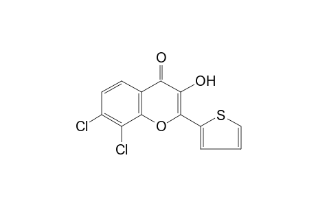 7,8-dichloro-3-hydroxy-2-(2-thienyl)chromone