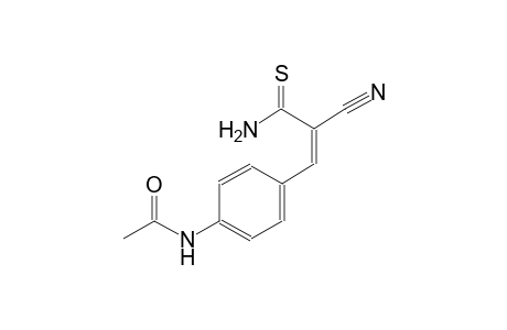 N-{4-[(1Z)-3-amino-2-cyano-3-thioxo-1-propenyl]phenyl}acetamide