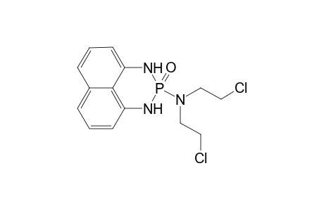 2-[N,N-bis(chloroethyl)amino]-2,3-dihydro-1H-naphtho[1,8-de]-1,3,2-diazaphosphorine 2-oxide