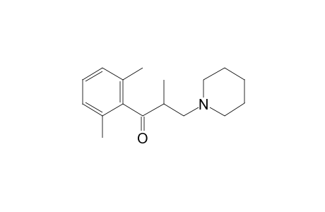 1-Propanone, 1-(2,6-dimethylphenyl)-2-methyl-3-(1-piperidyl)-