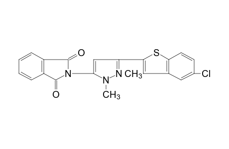 N-[3-(5-chloro-3-methylbenzo[b]thien-2-yl)-1-methylpyrazol-5-yl]phthalimide
