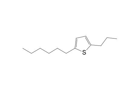 Thiophene, 2-hexyl-5-propyl-