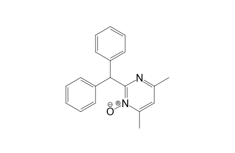 4,6-Dimethyl-2-diphenylmethylpyrimidine 1-oxide