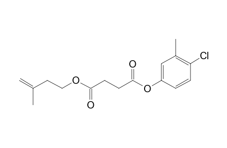 Succinic acid, 4-chloro-3-methylphenyl 3-methylbut-3-en-1-yl ester